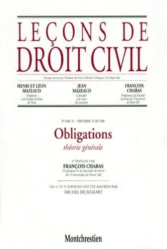 Stock image for Leons de droit civil for sale by Chapitre.com : livres et presse ancienne