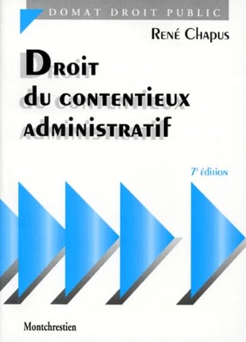 Beispielbild fr DROIT DU CONTENTIEUX ADMINISTRATIF. 7me dition zum Verkauf von medimops