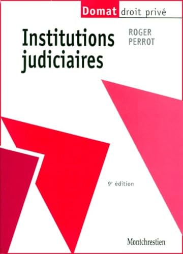 9782707612007: Les institutions judiciaires