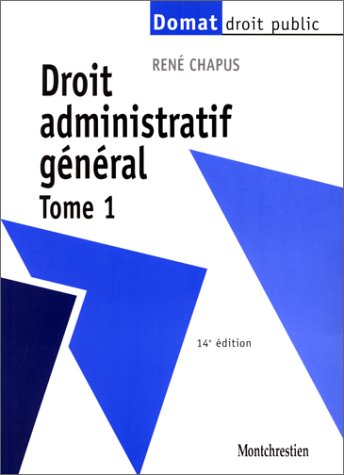 9782707612090: Droit administratif, volume 1