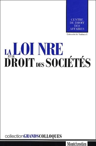 9782707613370: la loi nre et le droit des socits