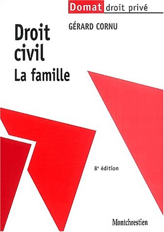 Beispielbild fr Droit civil : La famille zum Verkauf von medimops