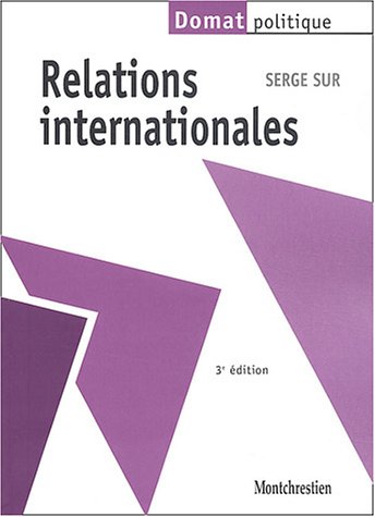 Stock image for Relations internationales - Serge Sur for sale by Book Hmisphres