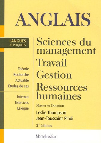 Beispielbild fr Anglais appliqu : Sciences du Management, Travail, Ressources humaines, Master et Doctorat zum Verkauf von medimops