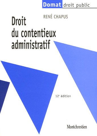 Beispielbild fr Droit du contentieux administratif zum Verkauf von Ammareal