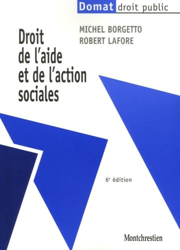 Imagen de archivo de Droit de l'aide et de l'action sociales a la venta por Ammareal