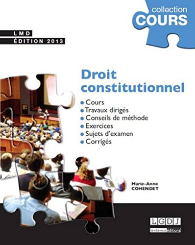 Stock image for Droit constitutionnel for sale by medimops