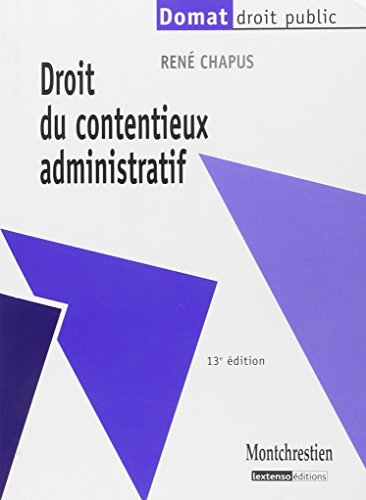 Stock image for Droit du contentieux administratif for sale by Chapitre.com : livres et presse ancienne