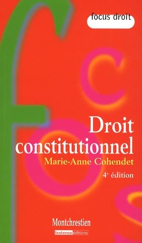 Stock image for Droit constitutionnel for sale by Ammareal