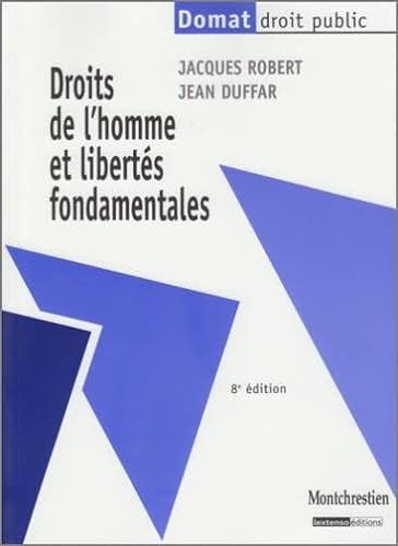 Stock image for Droits de l'homme et liberts fondamentales for sale by Chapitre.com : livres et presse ancienne