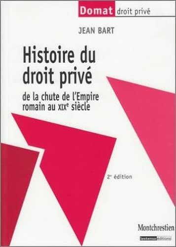 Stock image for Histoire du droit priv for sale by Chapitre.com : livres et presse ancienne