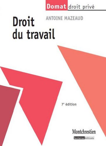 Stock image for Droit du travail for sale by Ammareal