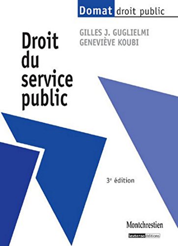 Beispielbild fr Droit du service public, 3me dition zum Verkauf von Ammareal