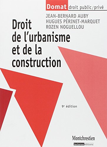 Imagen de archivo de Droit de l'urbanisme et de la construction a la venta por Ammareal