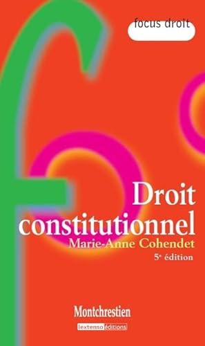 Beispielbild fr Droit constitutionnel zum Verkauf von medimops