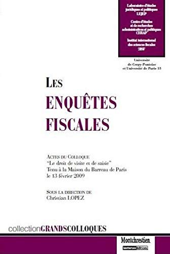 Stock image for Les enqutes fiscales for sale by Chapitre.com : livres et presse ancienne