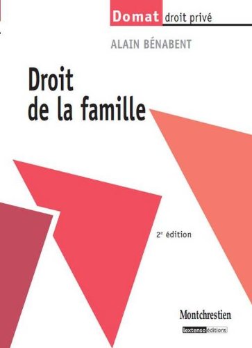 Stock image for Droit de la famille for sale by WorldofBooks