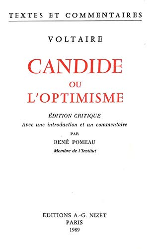 Imagen de archivo de Candide Ou l'Optimisme (French Edition) a la venta por Gallix
