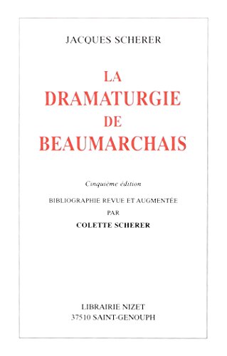 9782707812476: La dramaturgie de Beaumarchais