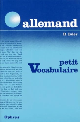 Beispielbild fr Petit vocabulaire allemand zum Verkauf von Ammareal