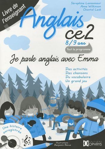 Stock image for Je parle anglais avec Emma Anglais CE2 8-9 ans Des activites des for sale by Librairie La Canopee. Inc.