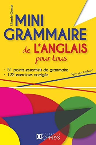 Beispielbild fr Mini Grammaire De L'anglais Pour Tous zum Verkauf von RECYCLIVRE