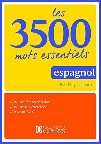 Beispielbild fr Les 3500 mots essentiels Espagnol zum Verkauf von Gallix