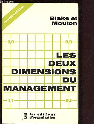 Stock image for Les Deux Dimensions Du Management 2022-643 for sale by Des livres et nous