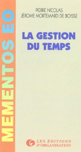 9782708105935: La Gestion du temps