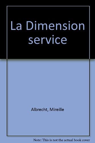 9782708108073: La Dimension service