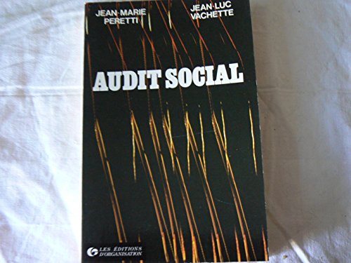 Beispielbild fr AUDIT SOCIAL zum Verkauf von Le-Livre