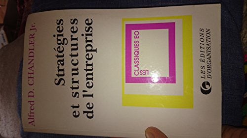 Beispielbild fr Stratgies et structures de l'entreprise zum Verkauf von medimops