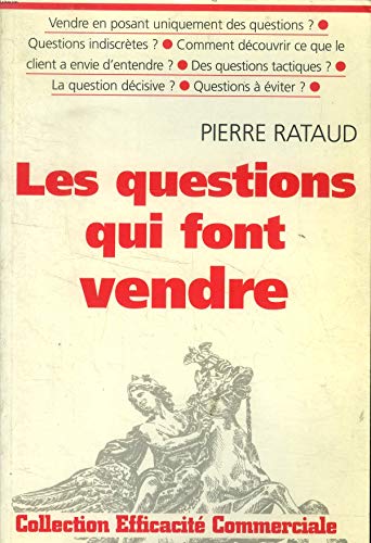 Imagen de archivo de Les questions qui font vendre a la venta por LeLivreVert