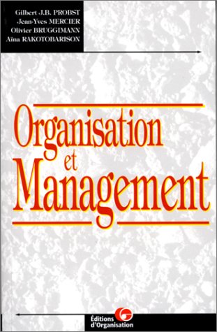 Stock image for Organisation et management for sale by LeLivreVert
