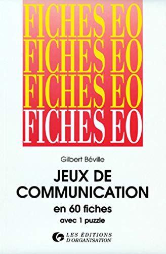 Stock image for Jeux de communications. en 60 fiches et 1 puzzle for sale by medimops