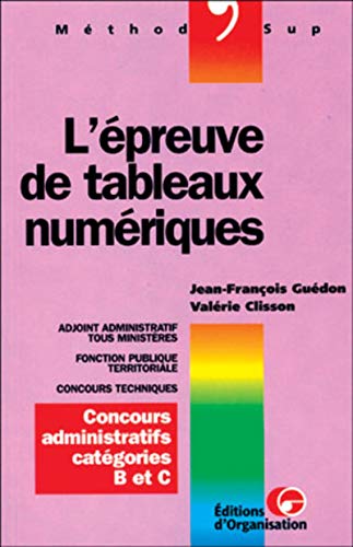 Beispielbild fr L'Epreuve de tableaux numriques zum Verkauf von Ammareal