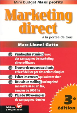 Beispielbild fr Marketing Direct zum Verkauf von Ammareal