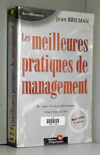 Stock image for Les Meilleures pratiques de management for sale by Ammareal