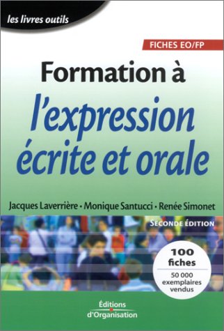 Beispielbild fr Formation  L'expression crite Et Orale zum Verkauf von RECYCLIVRE