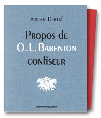 9782708126589: Propos de O-L Barenton, confiseur