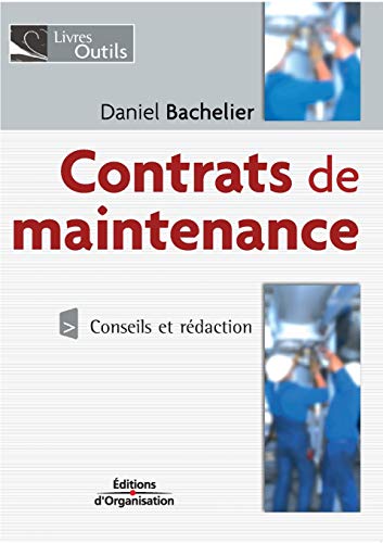 Beispielbild fr Contrats de maintenance : Conseils et rdaction zum Verkauf von Ammareal