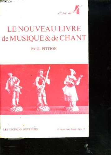 Stock image for Le nouveau livre de musique et de chant for sale by Ammareal