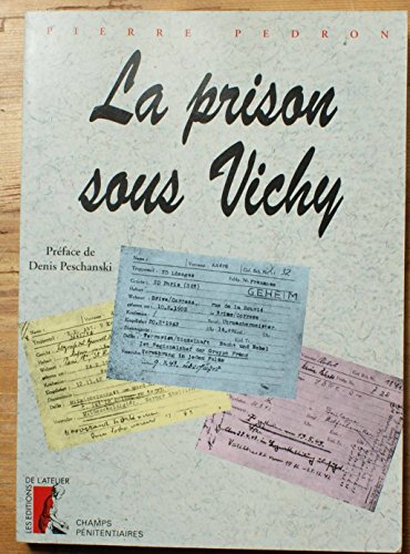 Beispielbild fr Prison sous Vichy zum Verkauf von medimops