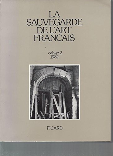 9782708400726: Cahiers de la Sauvegarde de l'art Franais. N 02. Publication priodique. Cahier n 2.