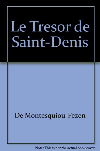 9782708401457: Inventaire du trsor de l'abbaye de Saint-Denis. T. III