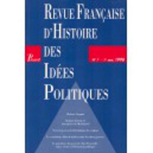 Imagen de archivo de Revue franaise d'histoire des ides politiques, numro 7 a la venta por Ammareal