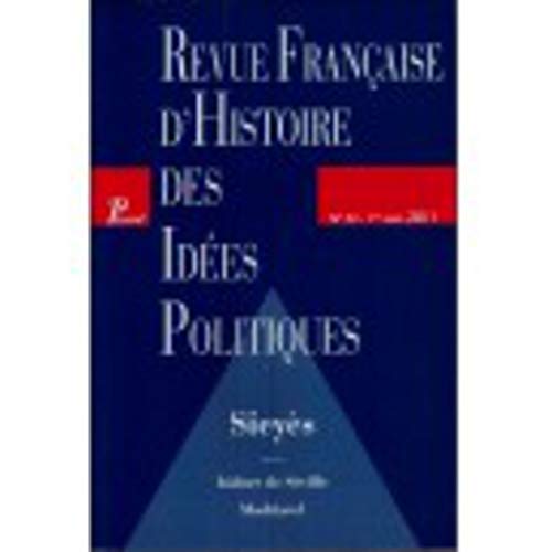 Beispielbild fr Revue franaise d'histoire des ides politiques - 33 (33) zum Verkauf von Gallix