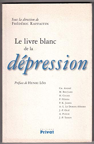 Imagen de archivo de Le livre blanc de la dpression a la venta por Librairie l'Insoumise