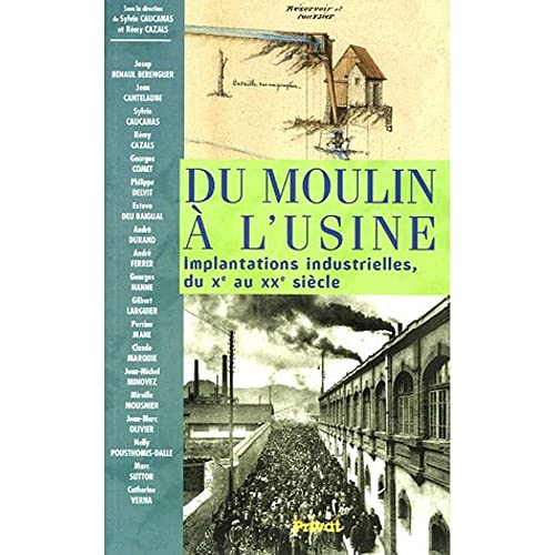 Stock image for Du Moulin  L'usine : Implantations Industrielles Du Xe Au Xxe Sicle for sale by RECYCLIVRE