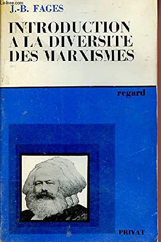 Stock image for Introduction A La Diversite Des Marxismes for sale by Bay Used Books